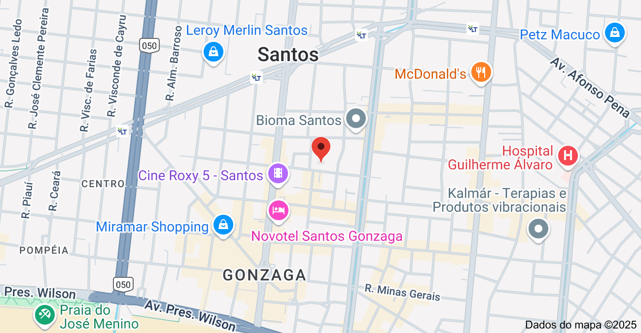 Mapa do endereço da empresa